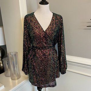 Altar'd State Sequins Romper